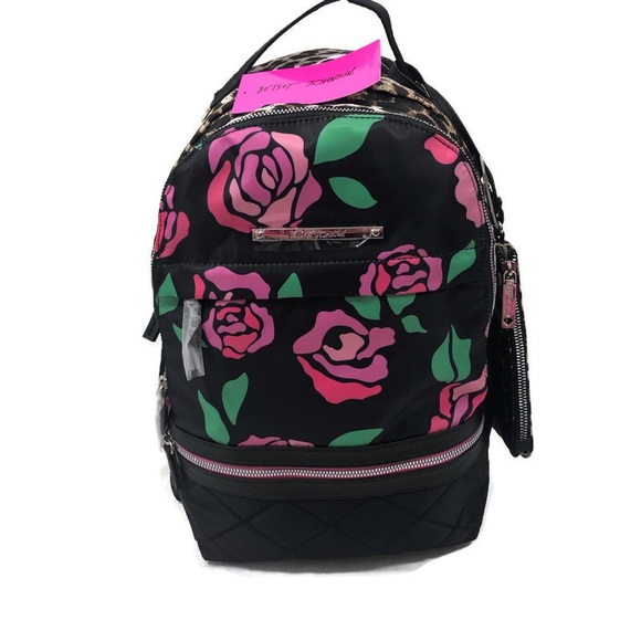 Betsey Johnson Handbags - Brand new Rose Betsy Johnson Backpack Large